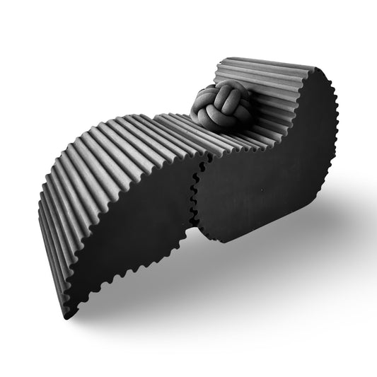 "COOSH" EGG CHAIR AND OTTOMAN