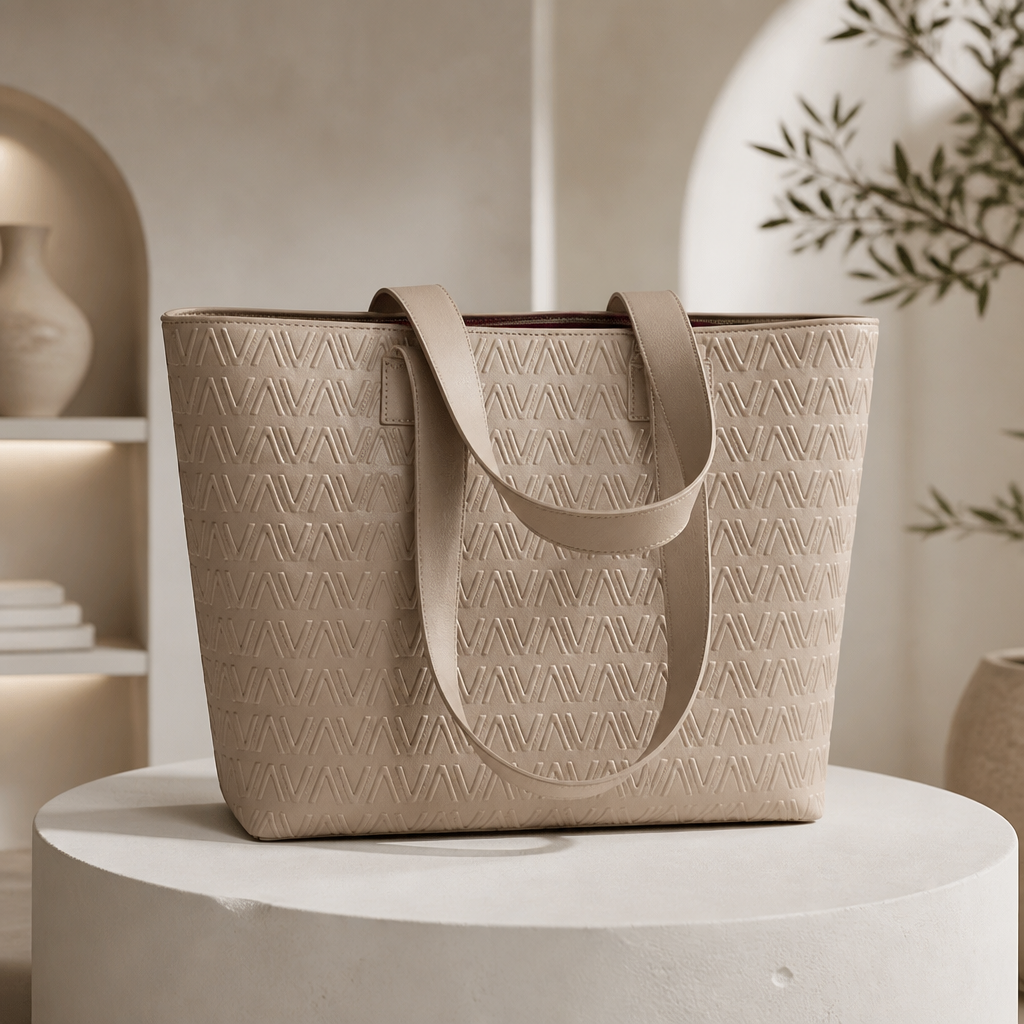 Mary Zip Top Tote