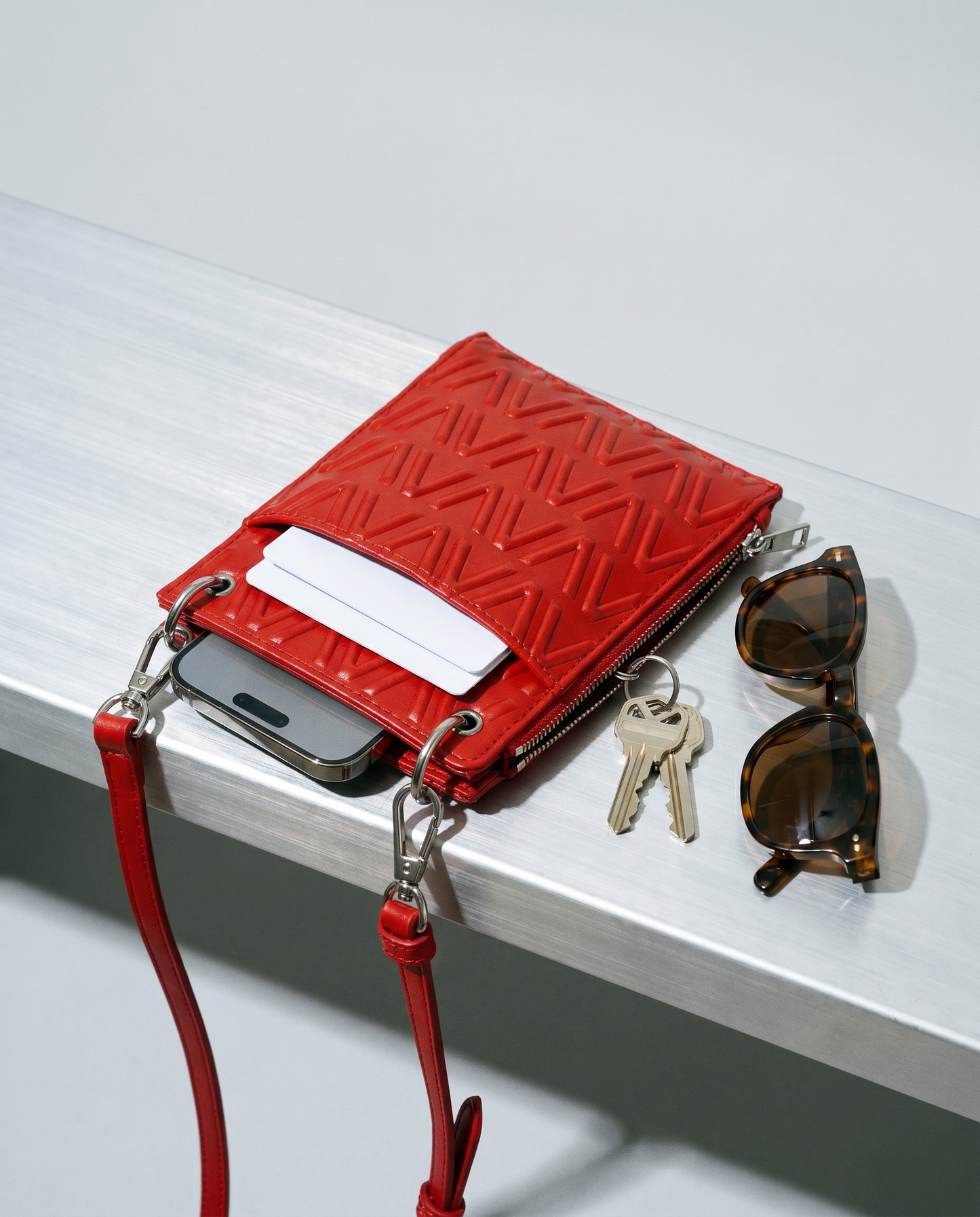 Slim Wallet Phone Crossbody (Unisex)