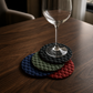 Dot Cushioned Coaster Sets of (4)