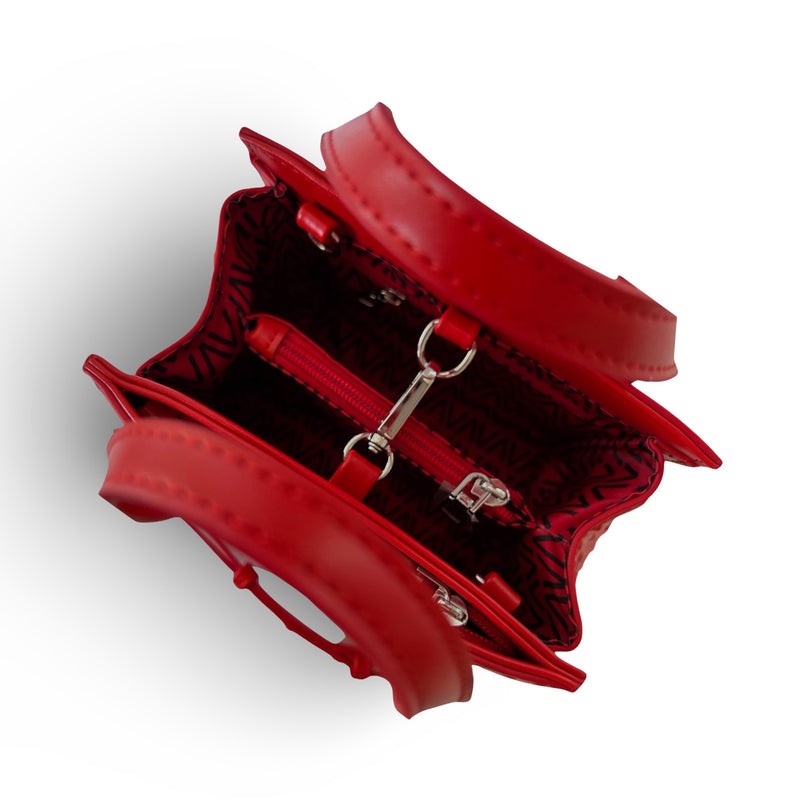 Red Suede Leather Shoulder Bag, Zara Trafaluc Satchel Purse - Etsy