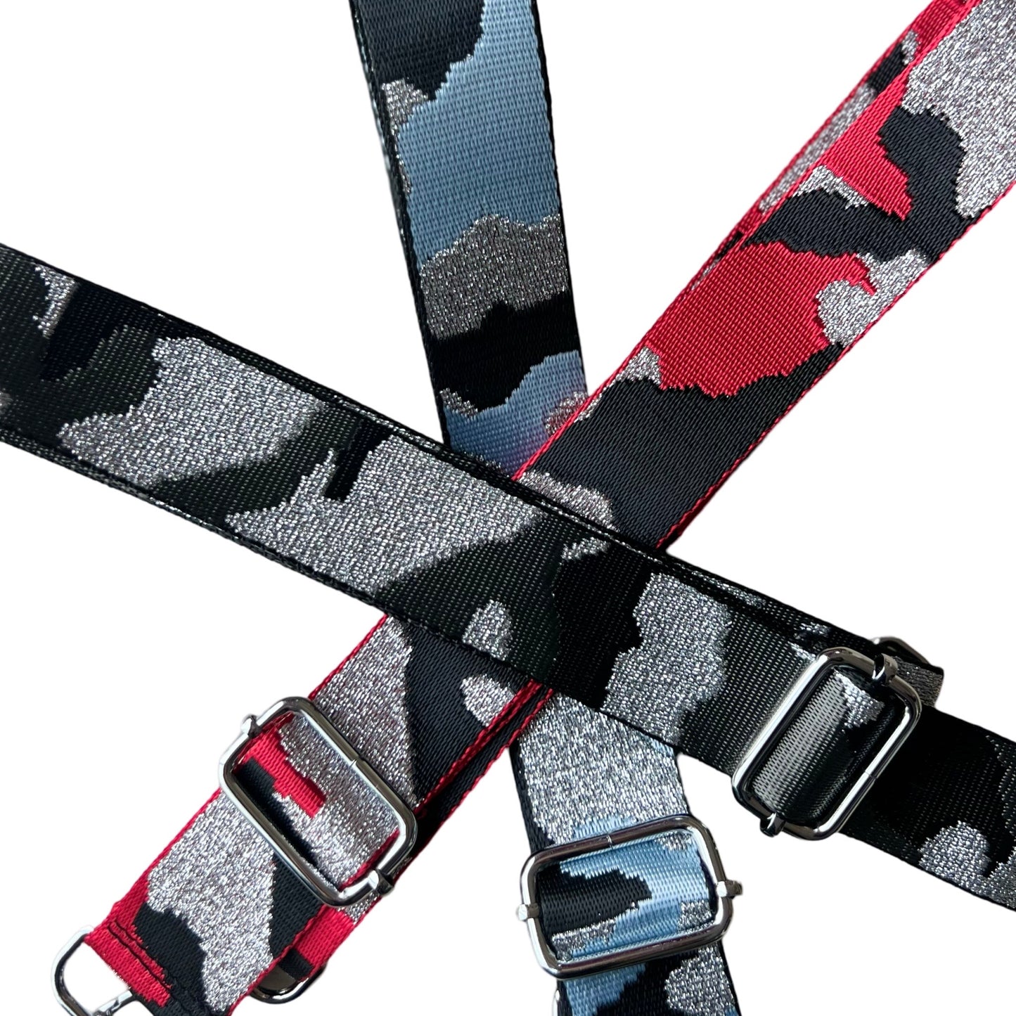 Camoflauge Silver Straps