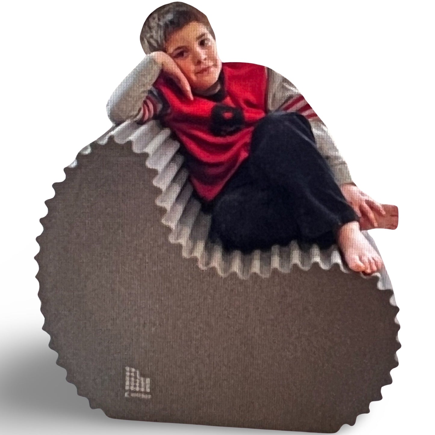 "COOSH" EGG CHAIR AND OTTOMAN